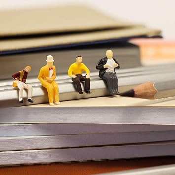 Evemodel P8711 Pack of 60 Assorted Figures Track H0 1:87