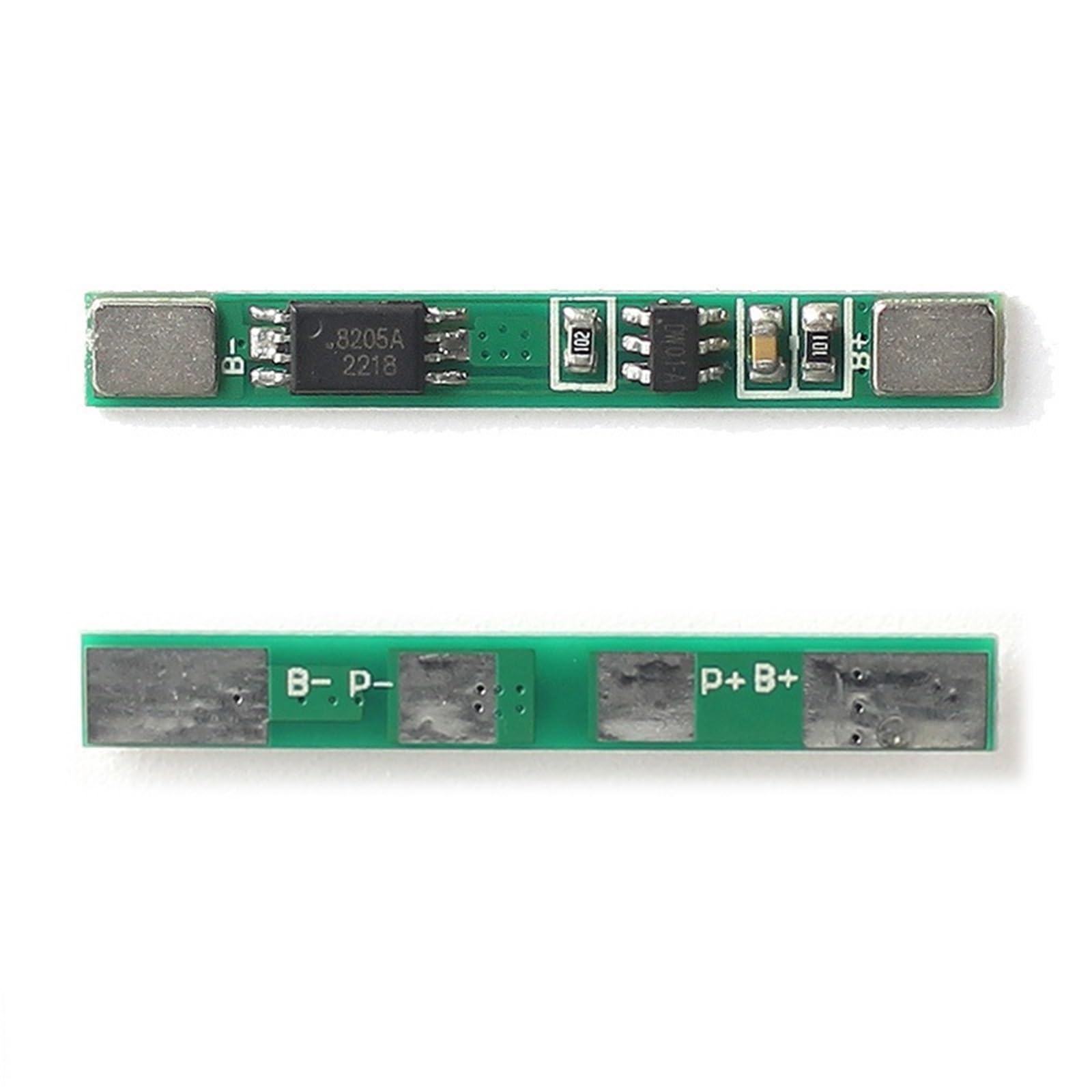 Placa BMS 1S de 3.7V con protección total contra cortocircuitos y sobrecarga