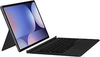 Samsung Book Cover Keyboard Custodia per tablet con tastiera per Galaxy Tab S9+ | S9 FE+ | Tab S10+, Nero
