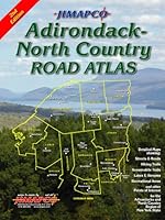 Adirondack - North Country Road Atlas 1569140219 Book Cover