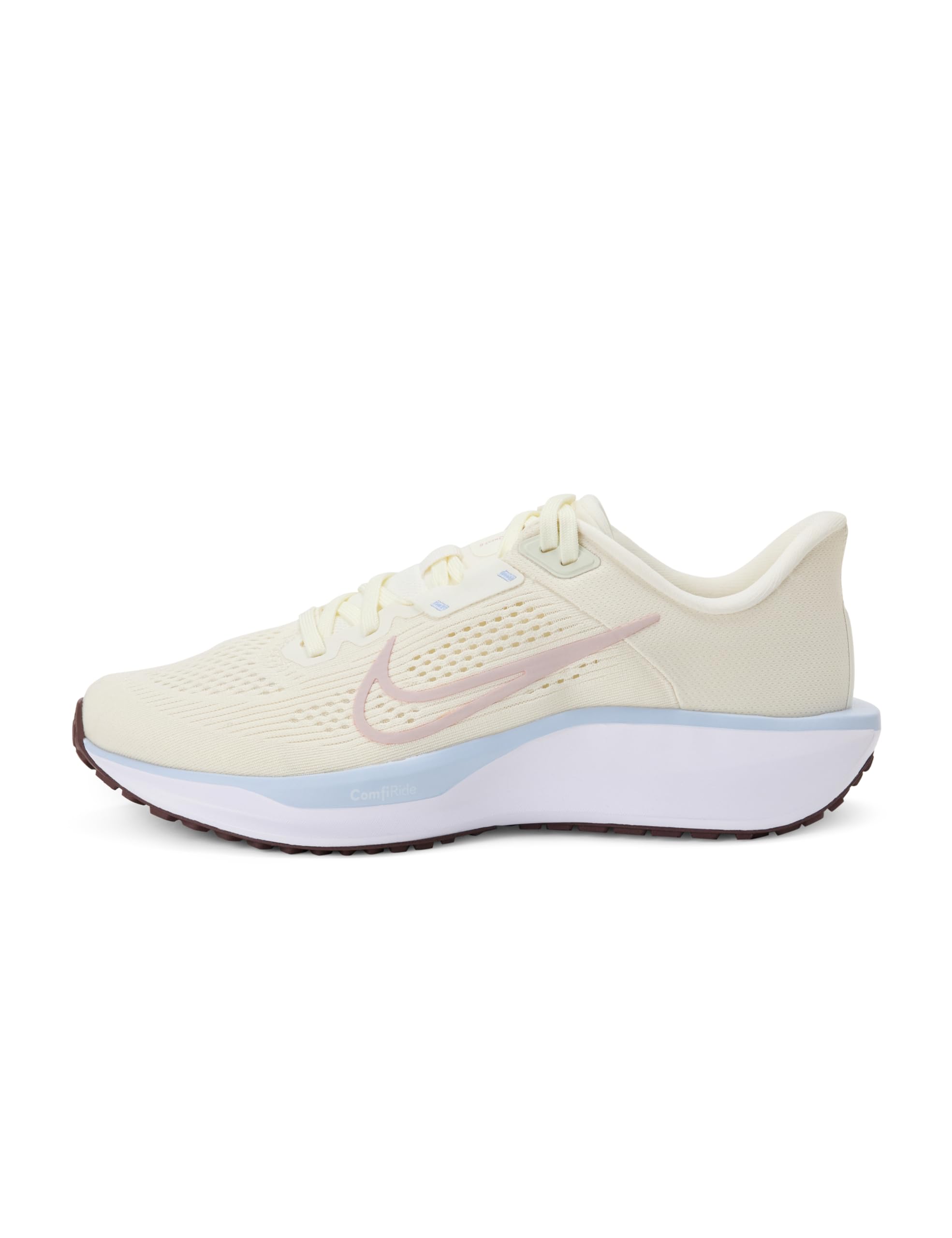 Nike Women's Quest 6 Road Running Shoes 8.5 Sail/Particle Rose/Hydrogen Blue/Tattoo