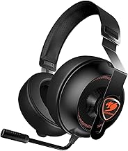 COUGAR ゲーミングヘッド PHONTUM ESSENTIAL BLACK ノイズキャンセリングマイク コントロールシステム搭載 CGR-P40NB-150 【国内正規品】