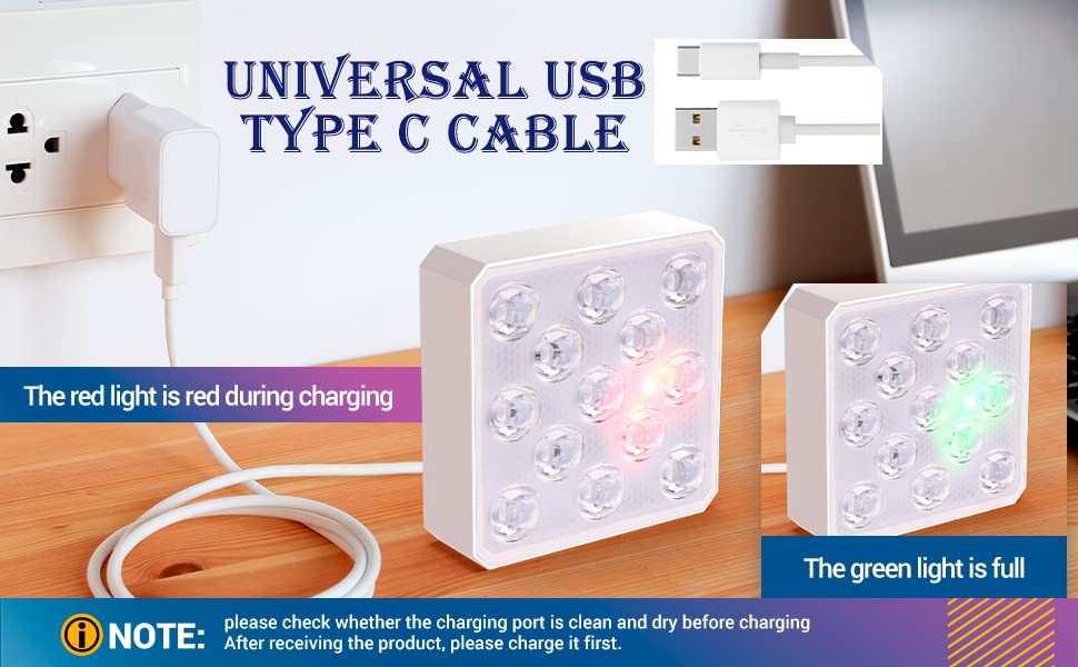 LOFTEK USB-C Charging 1 pcs, Universal USB-C Charging Cable, not Include Submersible Pool Lights