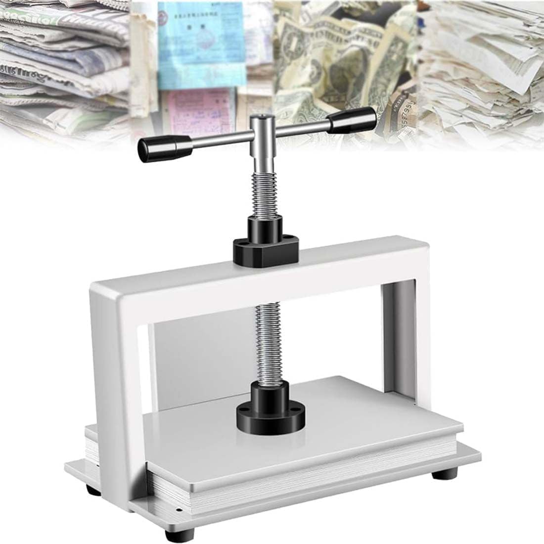A3/a4 acciaio note fattura appiattimento macchina, macchina manuale della stampa di carta, note raccoglitore del libro di fatture, per file finanziario, ordine espresso, valuta, A3