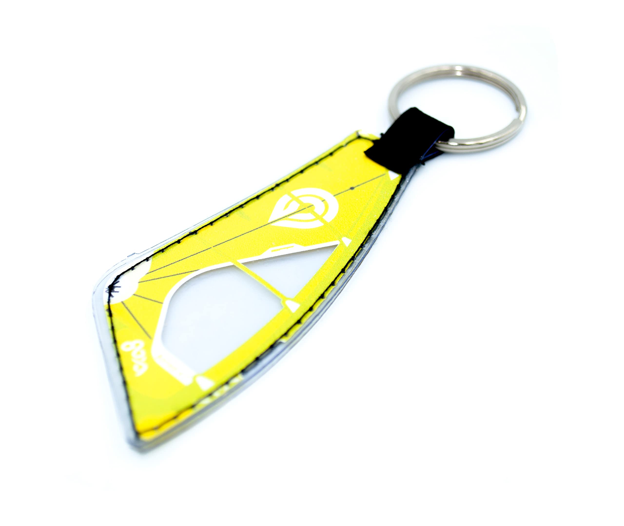 Portachiavi a vela da windsurf, accessorio elegante e pratico per sport acquatici