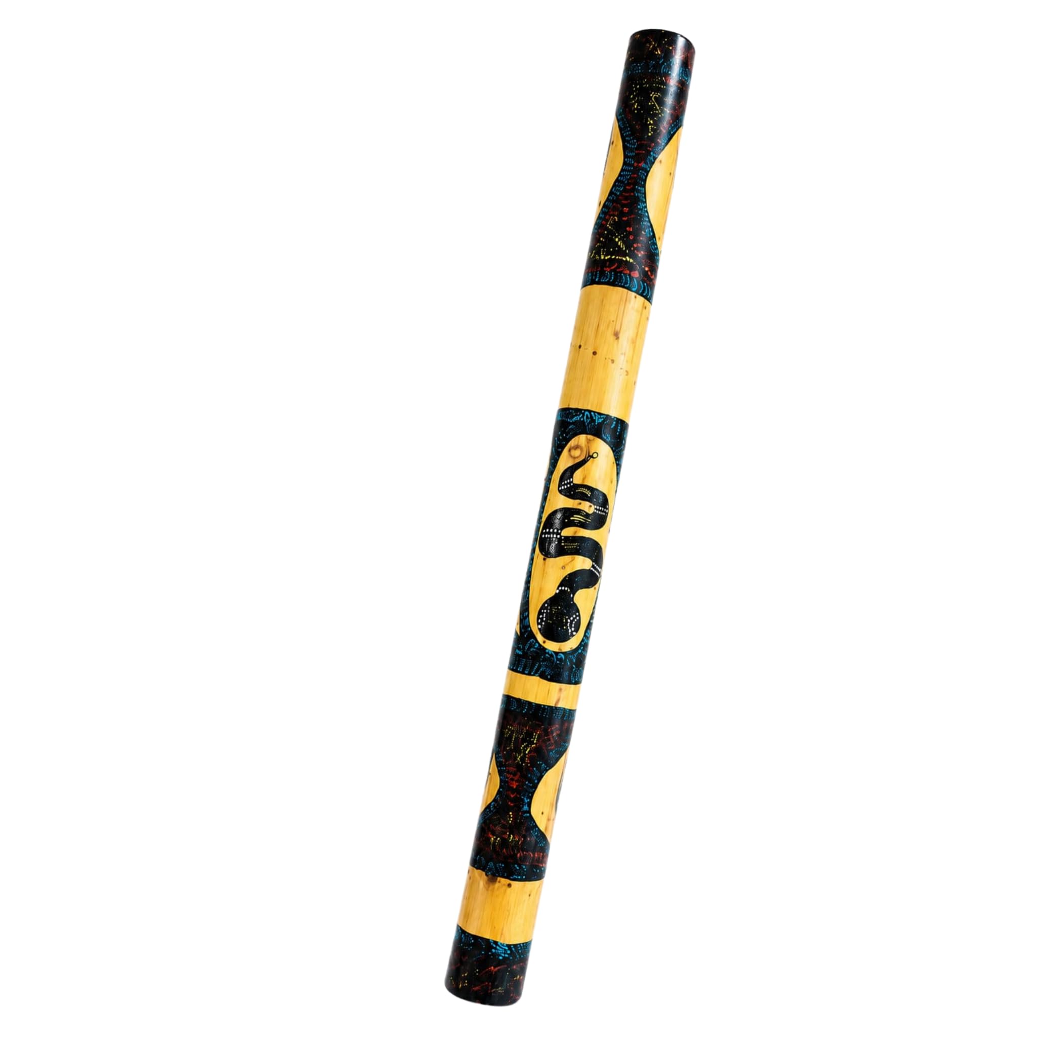 MAZRA 36" Bamboo Rain Stick – Soothing Rain Sound Instrument for Relaxation, Meditation, Sound Therapy & Kids Musical Toy (Yellow)-image-43