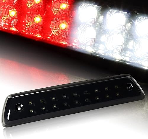 Luz trasera LED ahumada para maletero de 3ª tercera luz de freno compatible con Ford F-150 2009 - 2014, reemplaza a OEM # AL3Z13A613E, FO2890104,