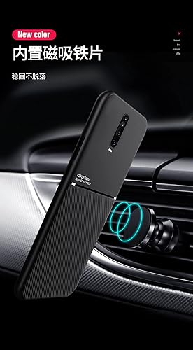 Miniatura 10 de Kepuch Mowen Funda Cubierta De Parachoques Placa De Metal Incorporada Para Xiaomi Redmi K30K30iPoco X2 - Azul