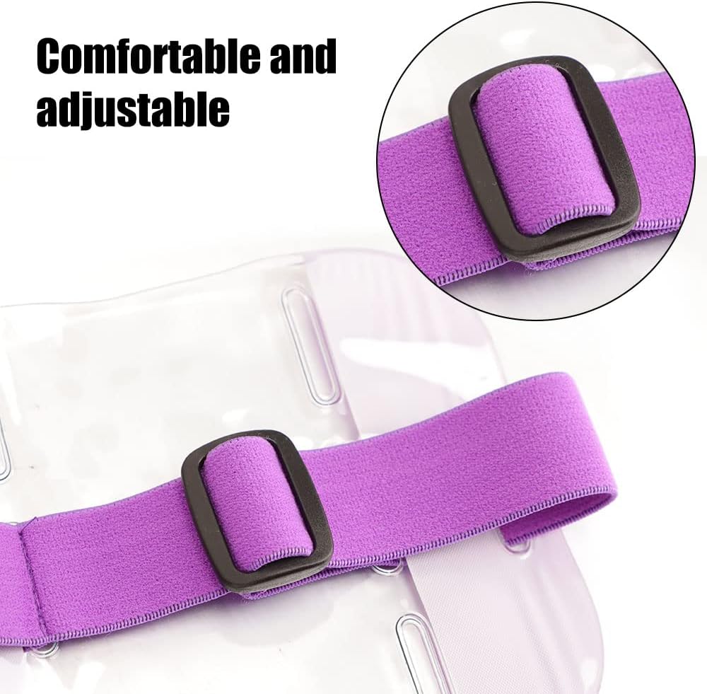 20 PCS Arm Badge Holder Armband ID Card Holder, Heavy Reflective