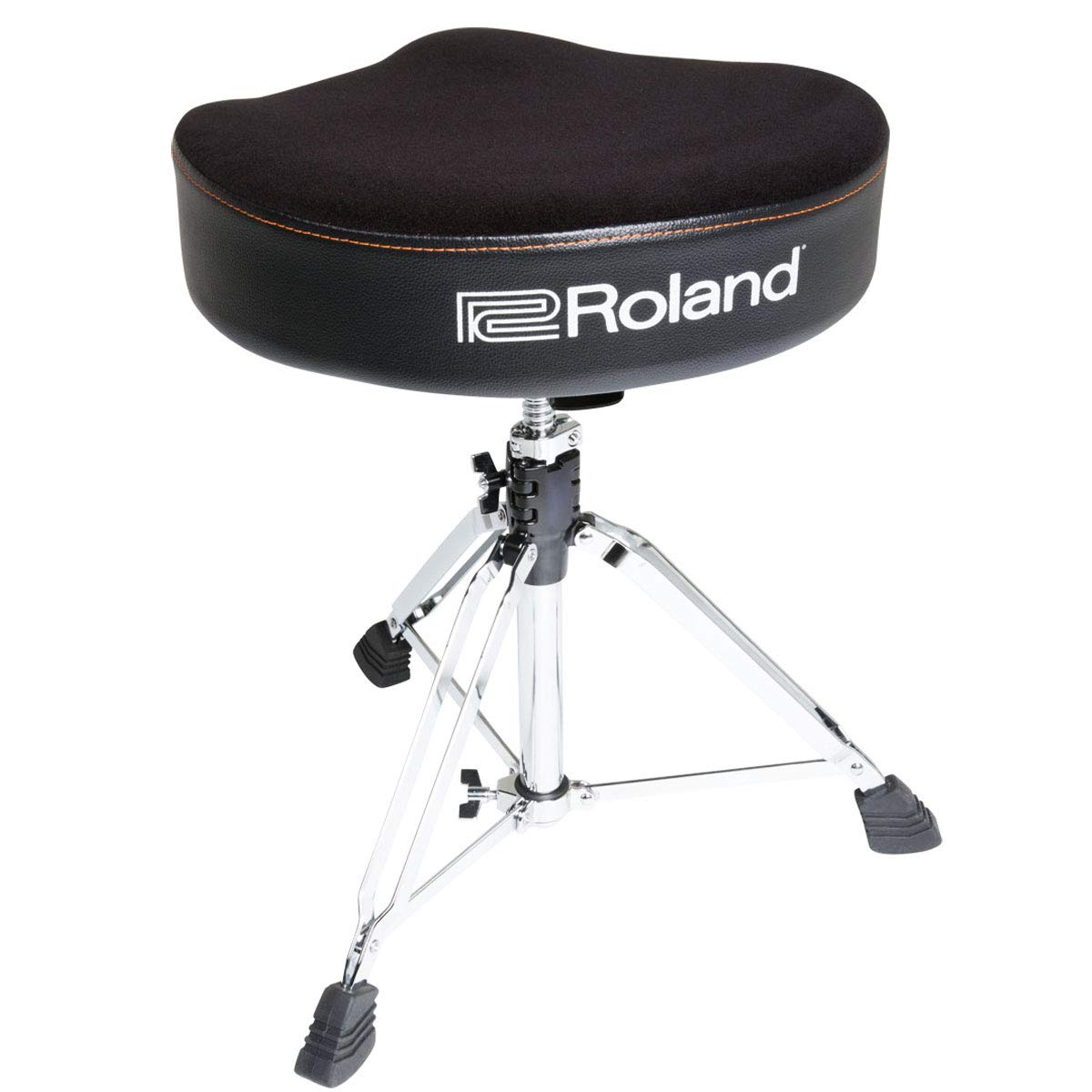 Roland RDT-S - Taburete para batería con asiento y baquetas Keepdrum (1 par)