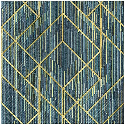3Ply Heritage Lux Geometric Napkins - Pack of 20 Cover