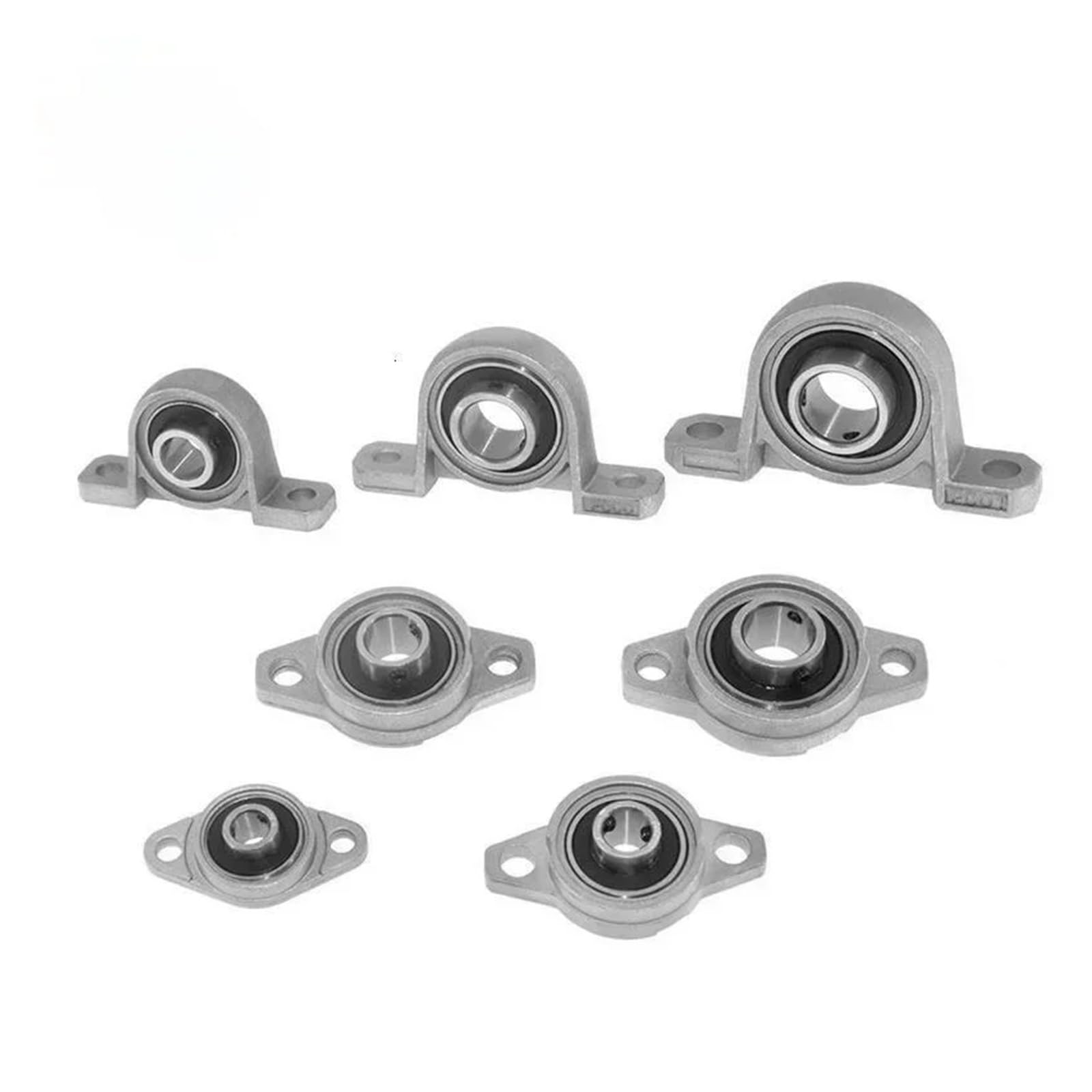 Cuscinetto a sfere a blocchetto, Supporto montato su supporto con cuscinetto a sfere Bore, 1 pezzo, in lega di zinco, diametro da 8 mm a 30 mm(KFL08 8mm)