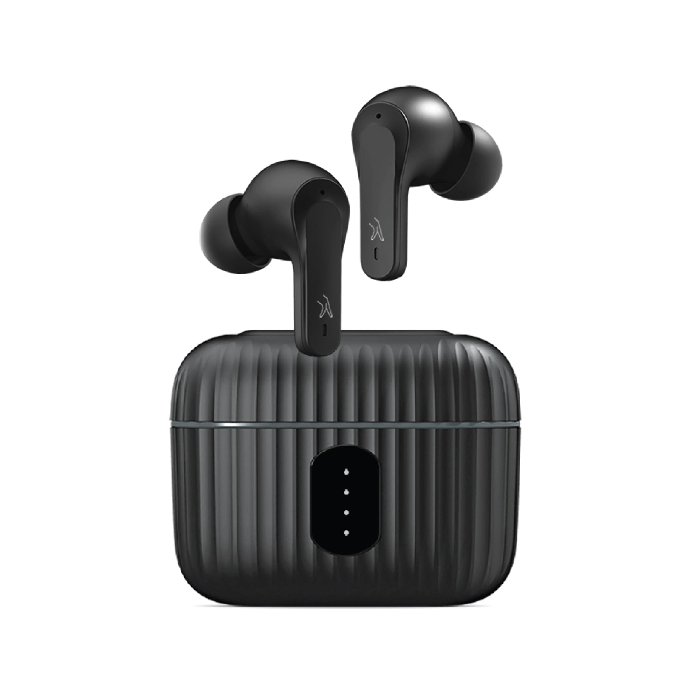 FINGERS EarTunes-5 in Ear Earbuds [ 24-Hours Total Playtime, IPX4 Rating, Built-in Mic with SNC™ (Surround Noise Cancellation) Technology, Voice Assistant, Touch Controls] (Matte Black) (B0D2TPZ2QZ) Amazon Price History, Amazon Price Tracker