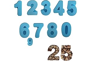 Silicone Number Cake Molds for Perfect Birthday Celebrations