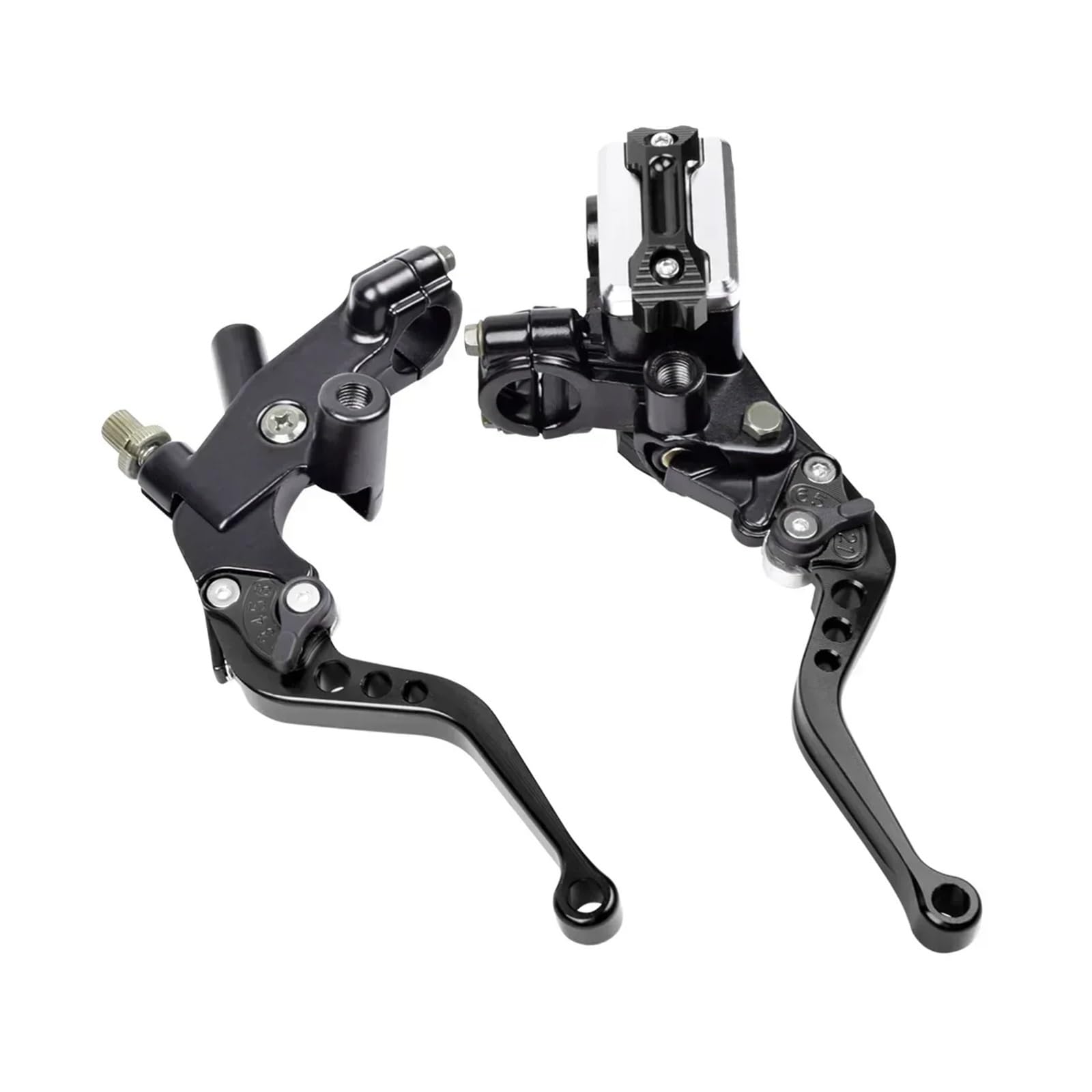 KTEBNWOSD Universal Motorcycle Brake Master Cylinder 22MM Hydraulic Clutch Lever Adjustment for Motorbike for Ho&nda for Ya&maha Brake Clutchs Levers
