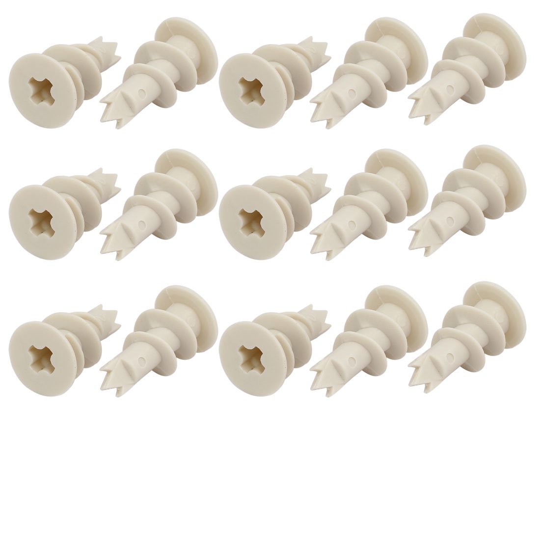 Aexit 14mm x 28mm Nylon Hollow-Wall Self-Drilling Drywall Anchor 15pcs (07ec35c53d7fd039281be49f58c977f5)