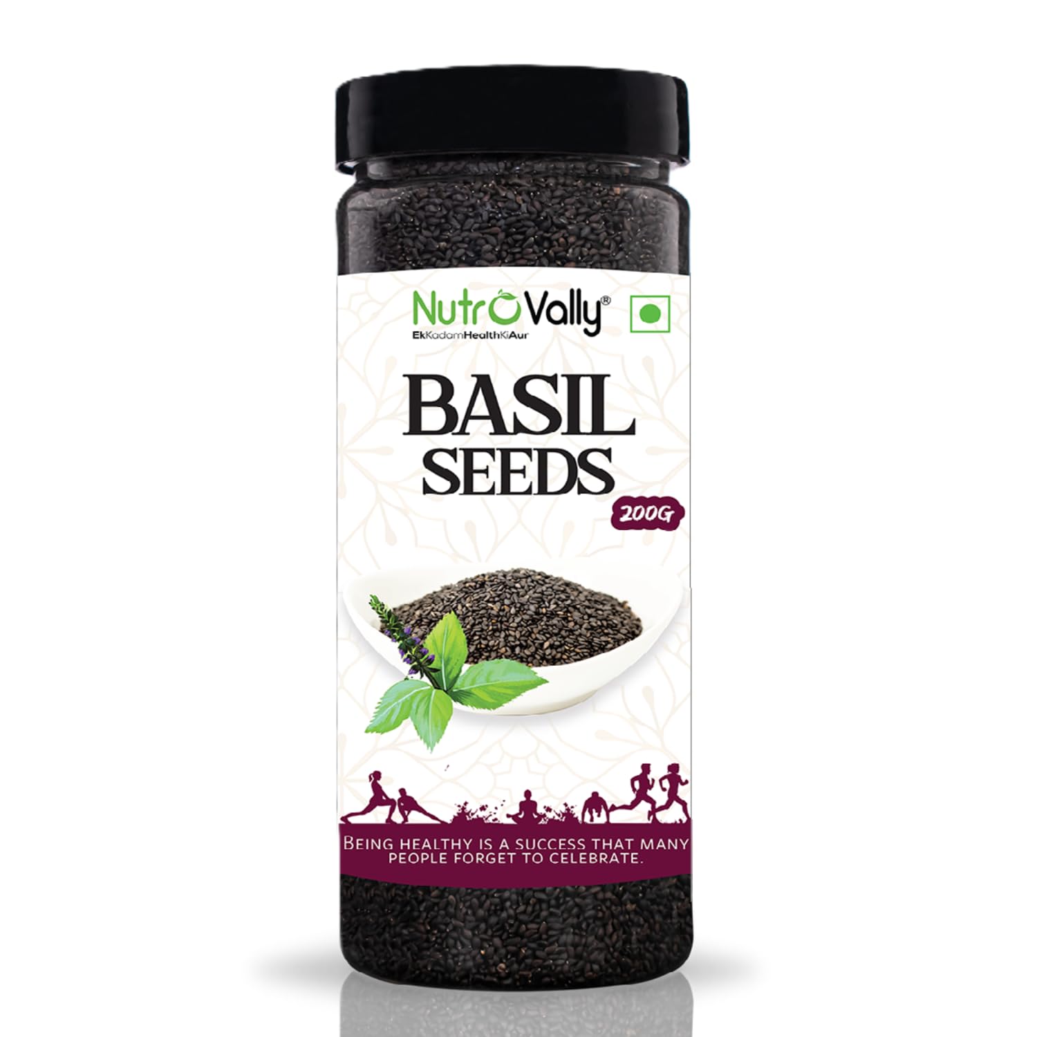 Raw Basil Seeds