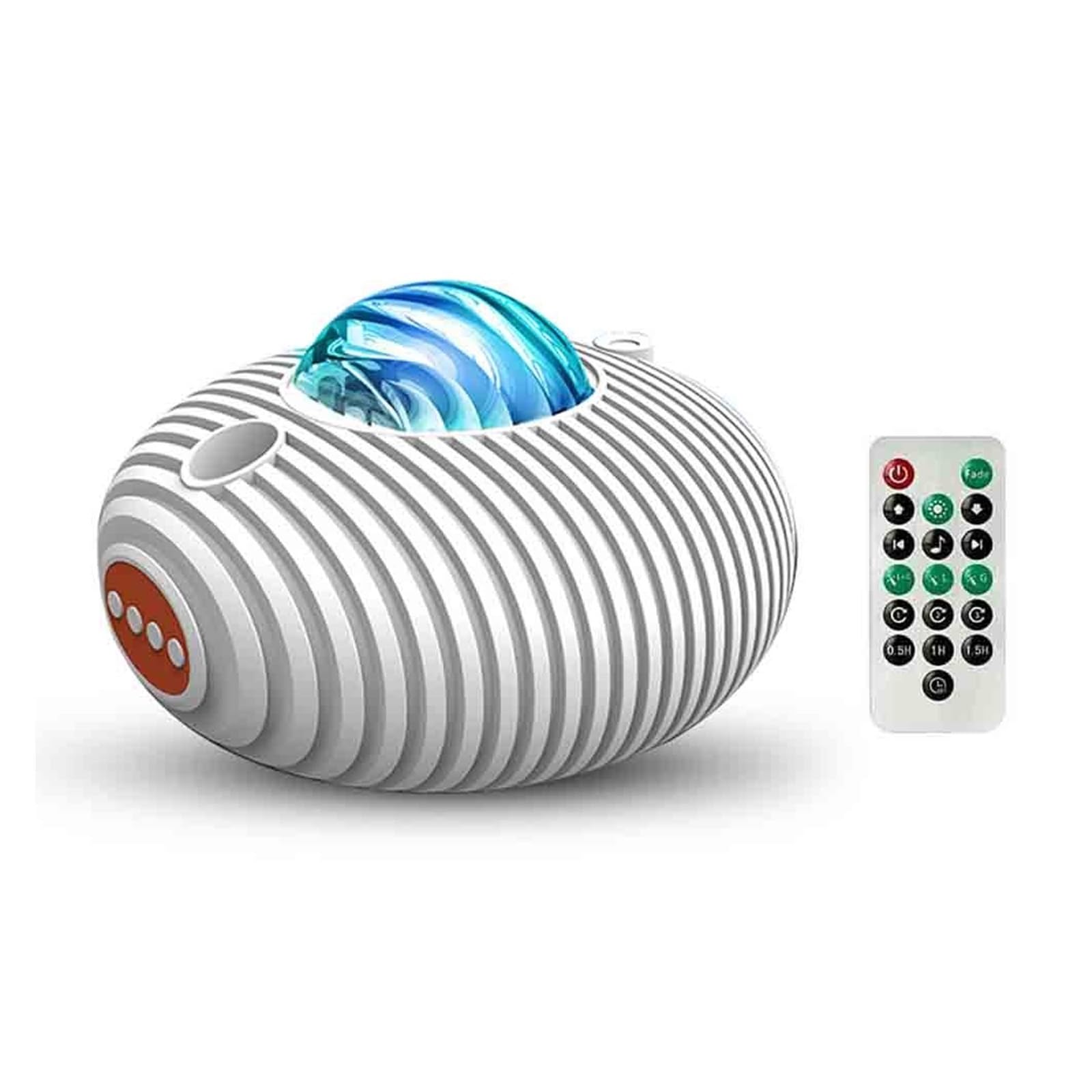 Proiettore LED Galaxy Night Light Con Bluetooth 5.0 Speaker Timer E Telecomando 14 Colori Di Stelle Musicali Integrato Crea Un'Atmosfera