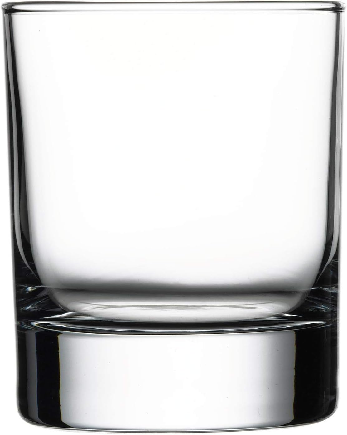 Pasabahce Side Whisky Tumblers 6.5oz / 180ml Set of 12 Whisky