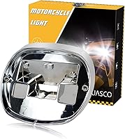Vista 5 de QUASCO Placa Base de Luz Trasera Negra, Placa Base de Luz Trasera Compatible con Harley Sportster Dyna Road King Electra Glide Ultra Classic