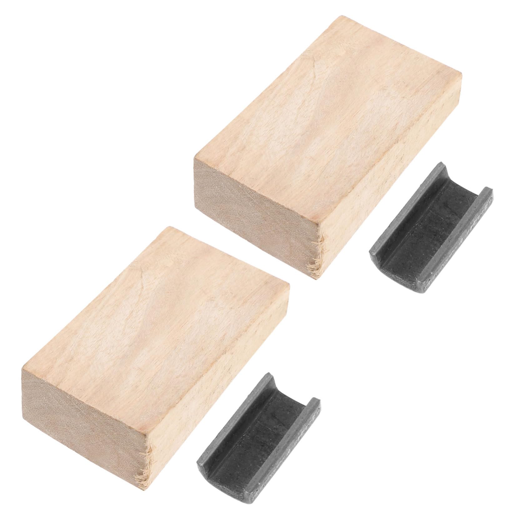 UKCOCO 8 Set Parti per da Giardino Testa Ferro con Cunei Fissaggio e Strumenti Pratici per Manutenzione Installazione e Uso e Resistente
