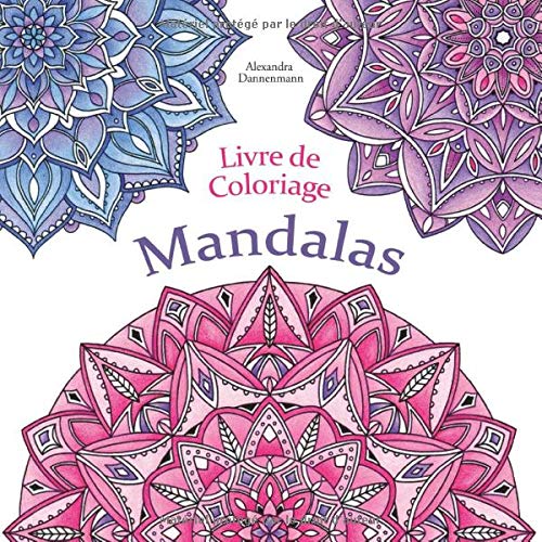 Télécharger LIVRE DE COLORIAGE - MANDALAS: Coloriage et détente, un livre de coloriage pour adultes (Anti-Stres PDF Ebook En Ligne