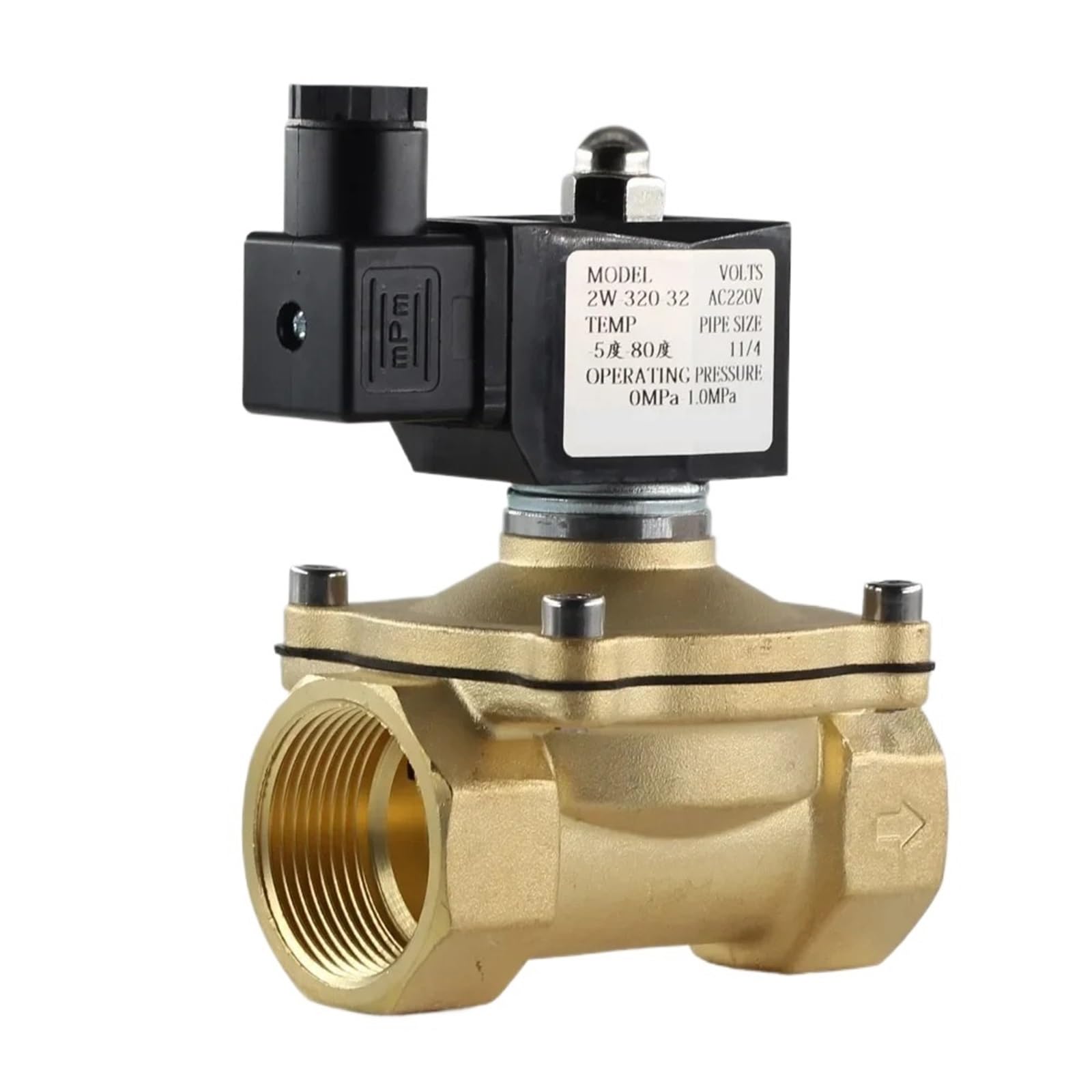 Normally Closed Solenoid Valve AC220V DC12V DC24V(1",24V)
