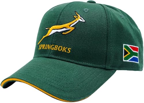 Official Springboks Rugby Supporter Cap - Classic Green South Africa | Official Springboks Rugby Supporter Cap - Classic Green South Africa