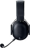 Vista 10 de Razer BlackShark V2 Pro Auriculares inalámbricos para juegos: sonido envolvente espacial THX 7.1, controladores de 1.97 pulgadas, micrófono Negro