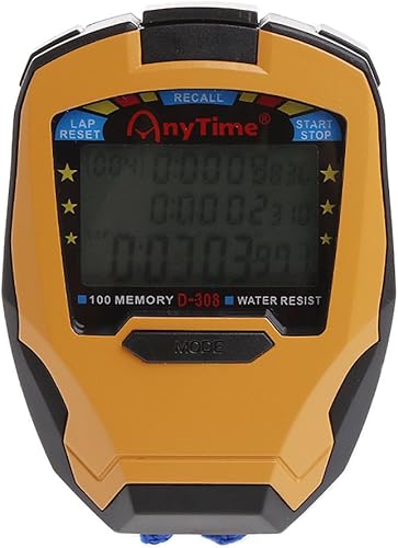 Miniatura 7 de 3 Row100 Lap 11000s Digital Sport Counter Timer Professional Athletic Stopwatch Kitchen Timers Digital CDN