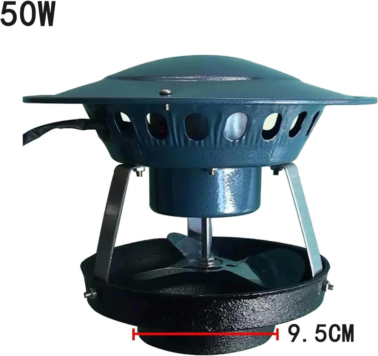 AMNOOL Household Chimney Fan, Induced Draft Fan Kitchen Chimney Blower Fan Fireplace Exhaust Fan, Exhaust ​Smoke Machine, Chimney Fireplace Fan 50W-1