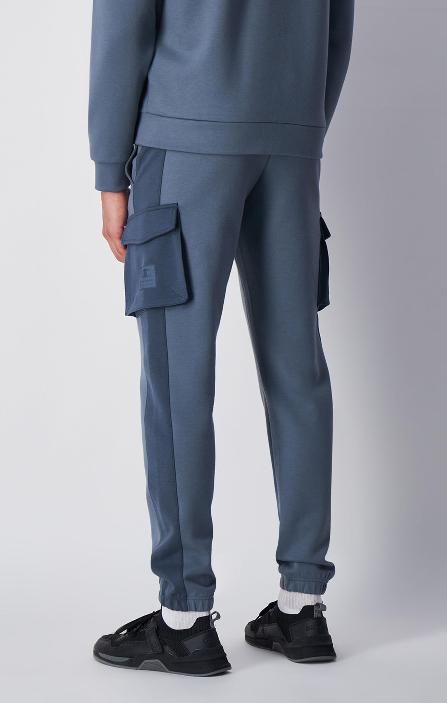 Champion Legacy Athleisure - Stretch Interlock Elastic Cuff Cargo - Spodnie dresowe Mężczyźni