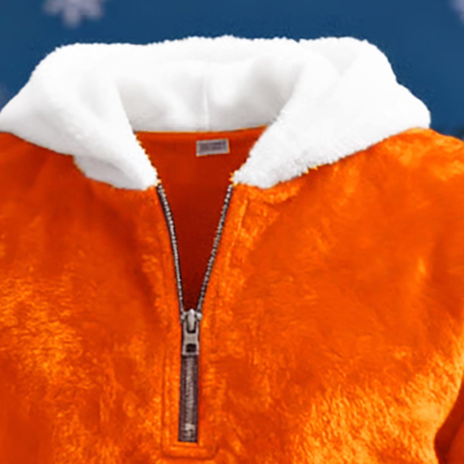 Sudadera Laboral Unisex con Capucha, De Forro Doble Faz, Cremallera, Cómoda, Informal Y Estilo. Chaqueta Verano Hombre (Orange, XXXL) Protección Solar Gym Moda Mangas Proteccion Ropa