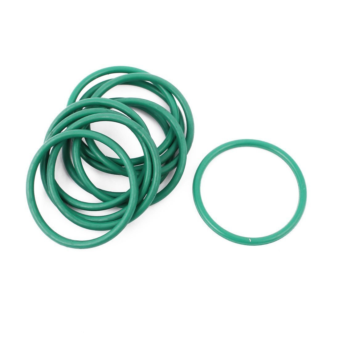 Flyshop - Guarnizione per anelli di tenuta in gomma nitrilica, diametro 8,5 cm, diametro 8 cm, spessore 0,2 cm, 10 pezzi