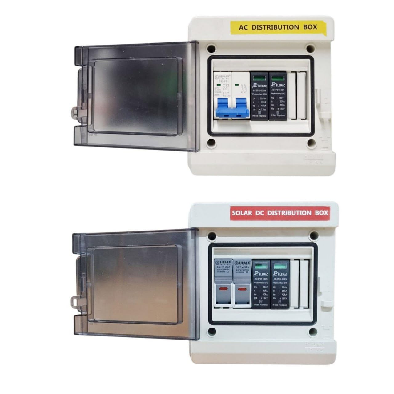 Daystar Solutions WaterShield Waterproof IP66 Single Phase Solar (ACDB + DCDB) Combo for upto 5kw-picture-14