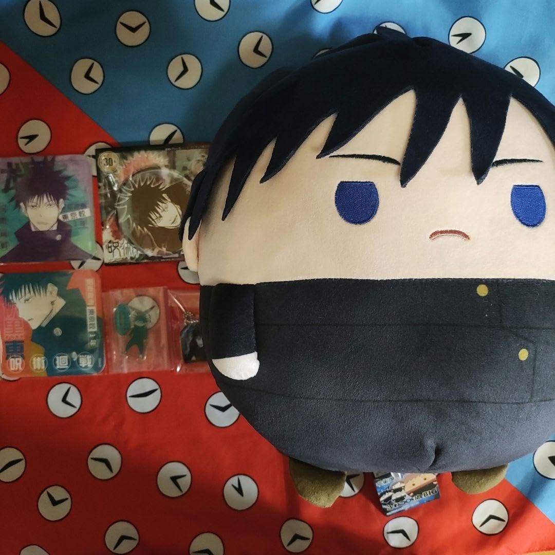 Amazon.co.jp: 伏黒恵 ふわコロりん コースター 缶バッジ 呪展