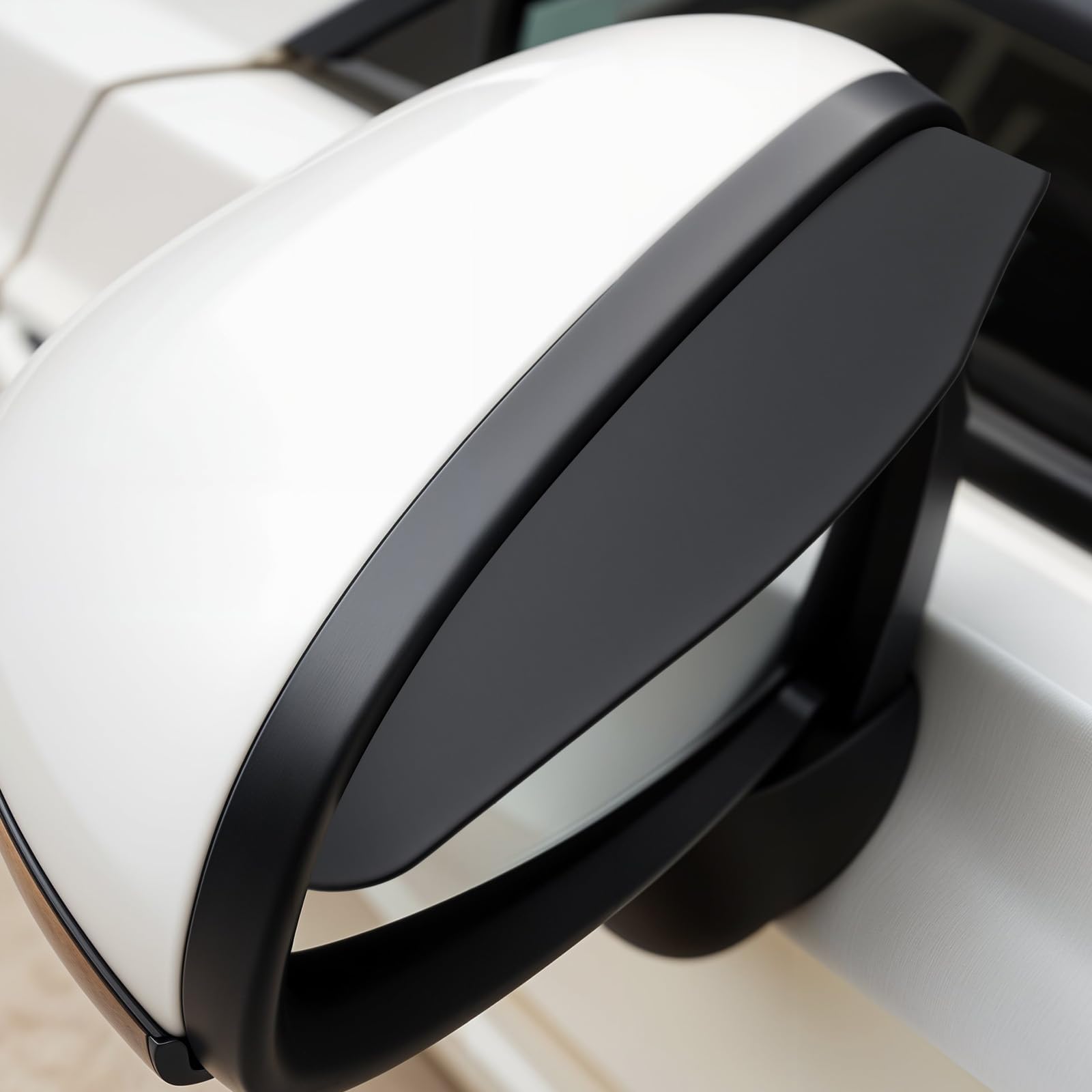 HLBLLRUXT For Ford Tourneo Connect Mirror Rain Guards Car Wing Mirror Rain Deflectors Side Rearview Mirror Eyebrows Sun Visor Shade Cover 2Pcs