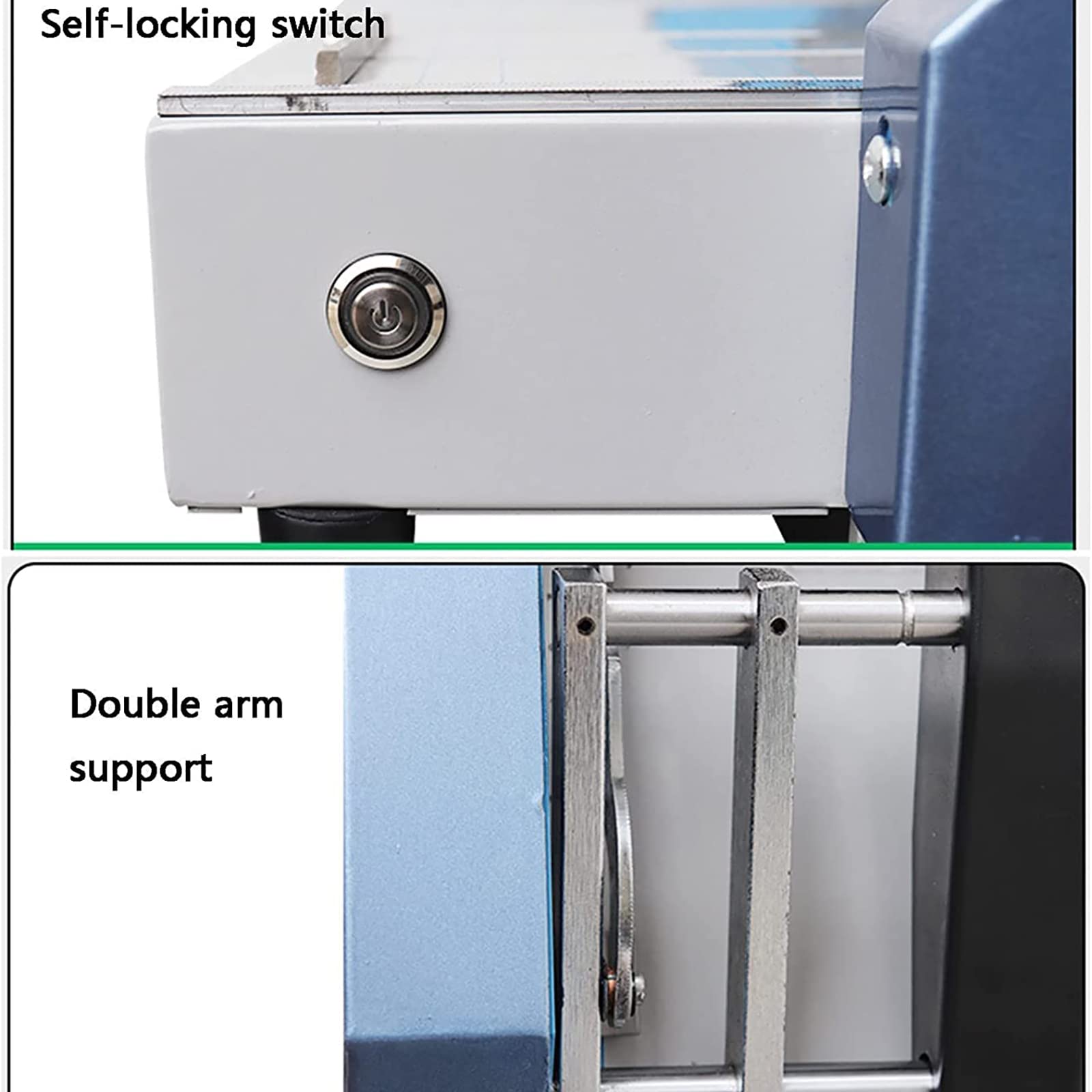 Elektrischer Papierhefter mit Rillfunktion, A3-Papierheftmaschine mit Sattelheftung und Flachheftung, 5 Nagelpositionen