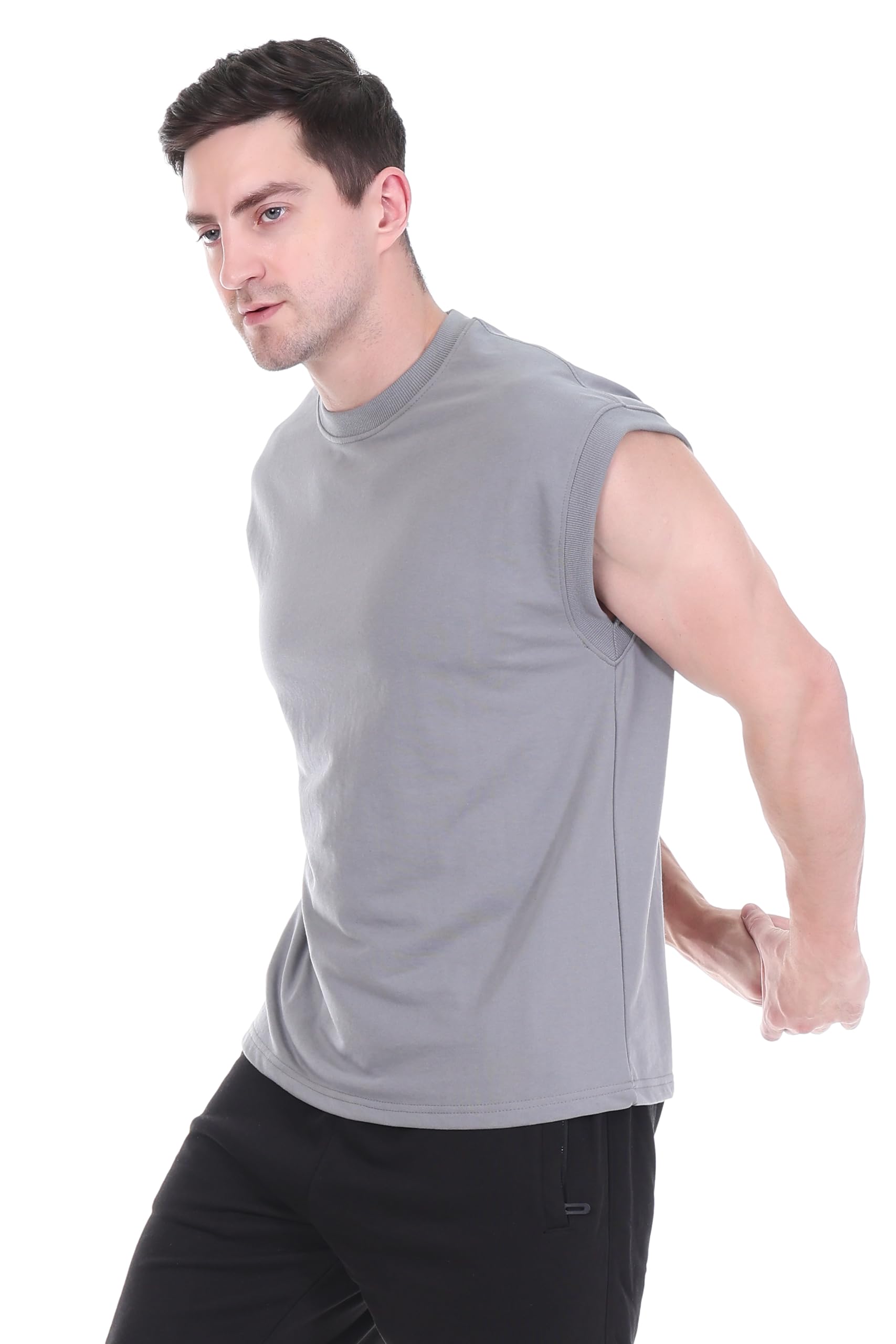 Gym Vest Grey-image-44