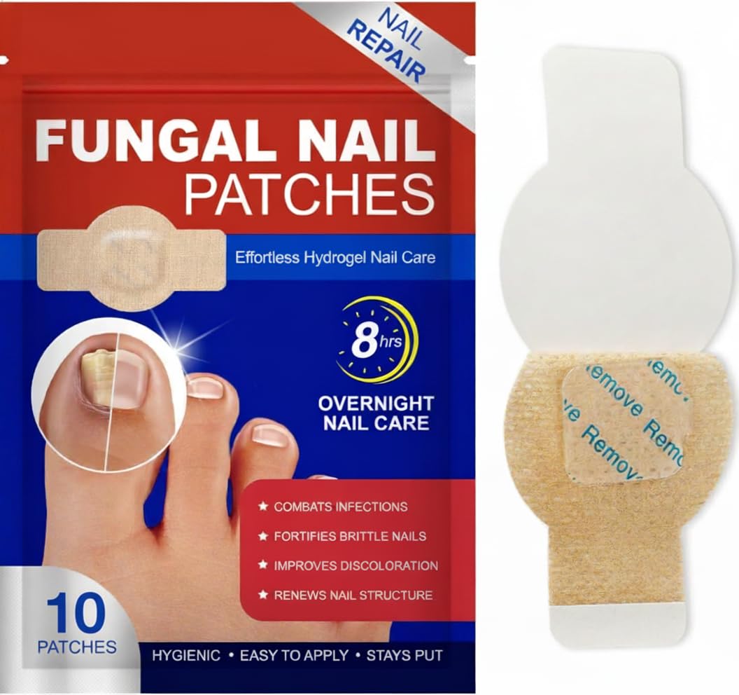 New Nail Patches, 10pcs Nail Treatment Patches, Multi-Purpose Toenail Repair Treatment Pads, Toenail Patches, Antifungal Nail Treatment - (Pack of 1)-picture-43