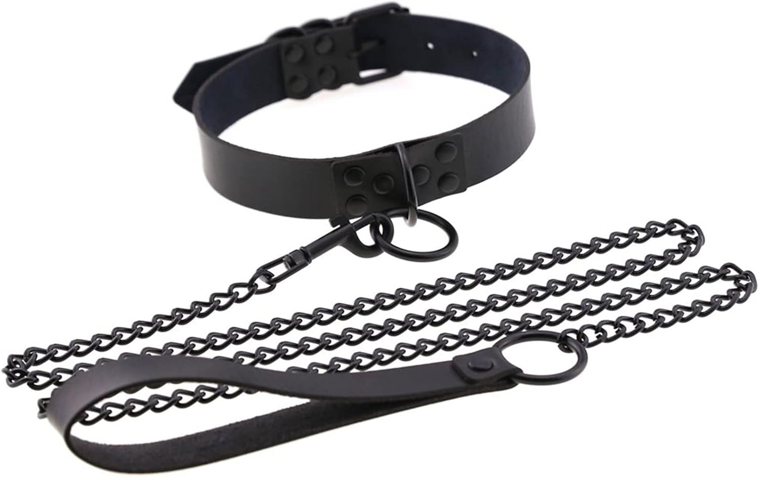 チョーカー 首輪 ネックレス 革のボンデージカラーネックレスチェーンベルトコスプレネックレスアクセサリー レディース