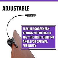 Vista 5 de On-Stage LED2214 - Luz de partitura recargable por USB