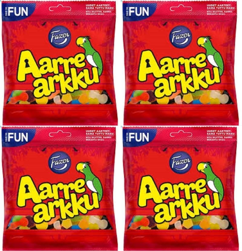 Gomitas Fazer Fruta y Salmiakki 4 Paquetes 280g miniatura 1