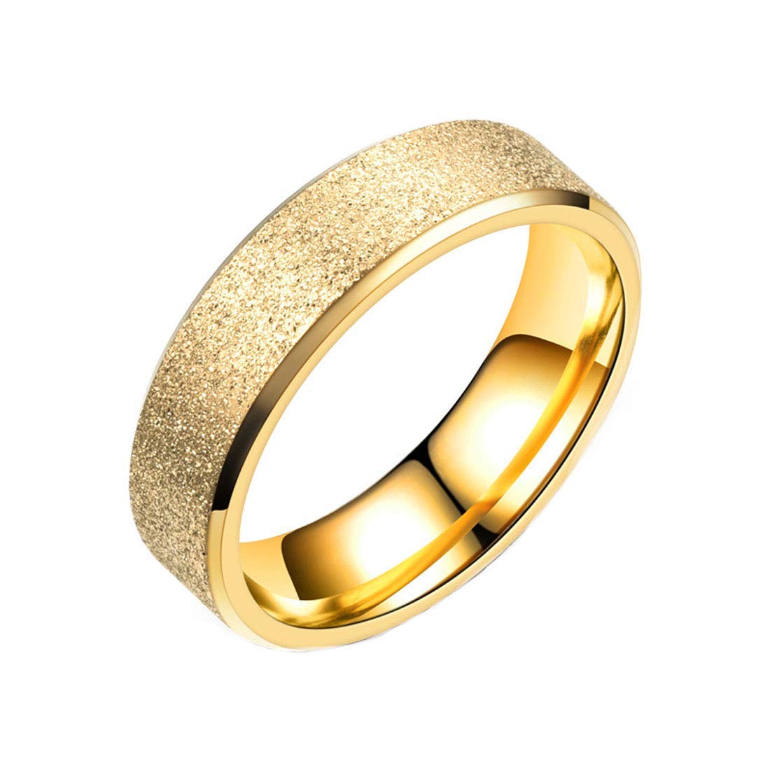 Yellow Chimes Trendy Western Style Band Titanium Collection Stardust Gold Stainless Steel Rings for Men and Boys, US 10 (YCFJRG-134SPRK-10-GL) (B091667T9B) Amazon Price History, Amazon Price Tracker
