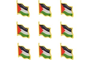 Palestine Flag Pin: Radiate National Pride with Vibrant Symbolism