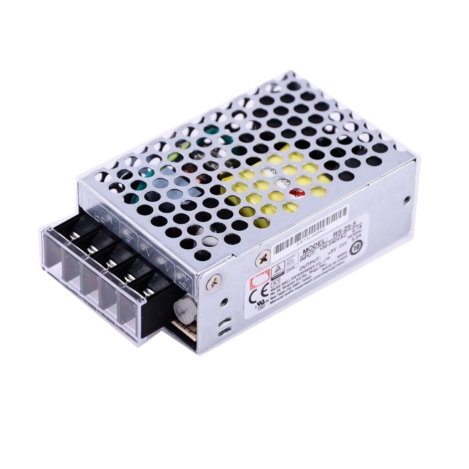 HYUJNAFZR Power Source 5V 5A 25W Switch Power Supply RS-25-5 Miniature Size 300VAC