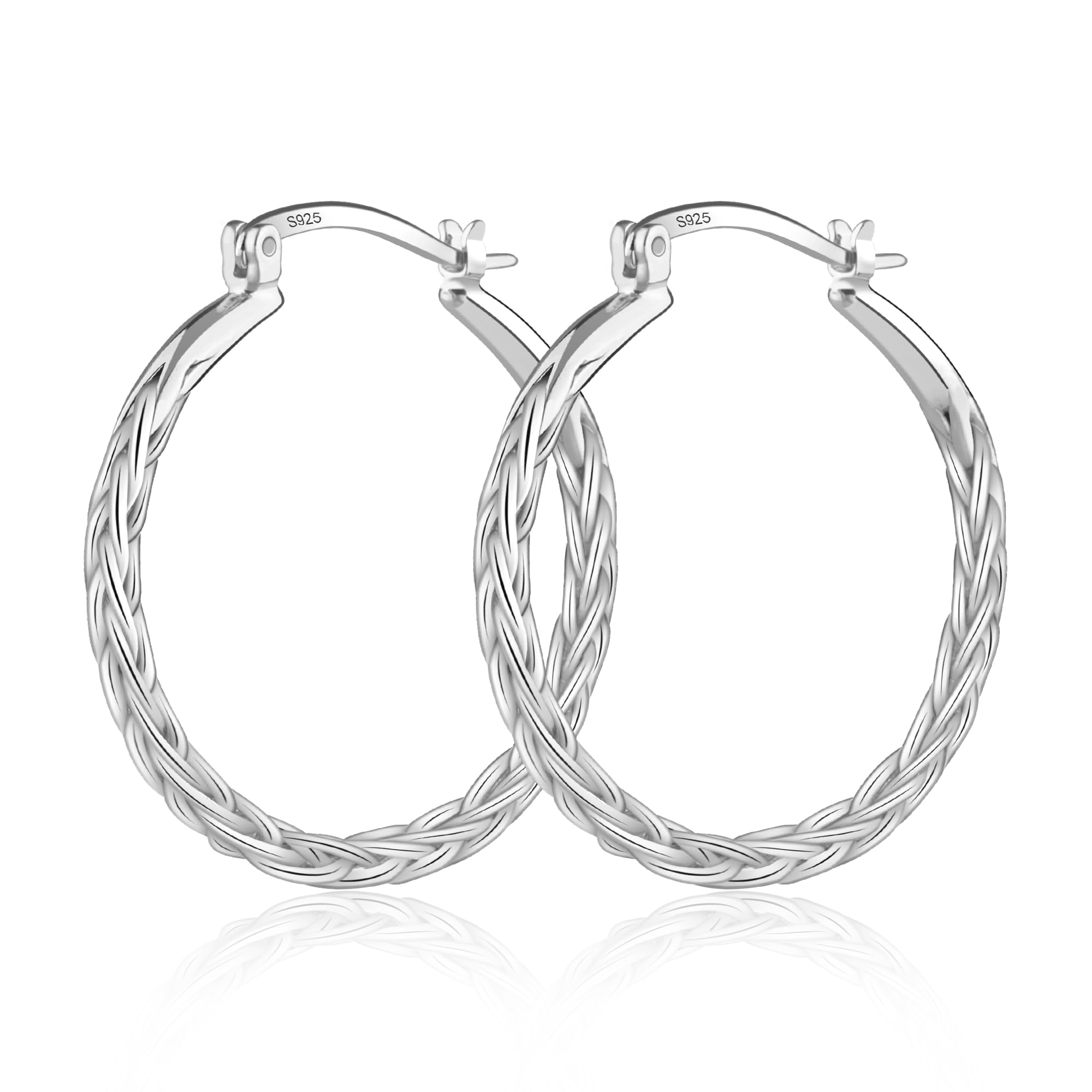 Ohrclip Set Damen Silber Multipack EarCuff Zirkonia Glitzer