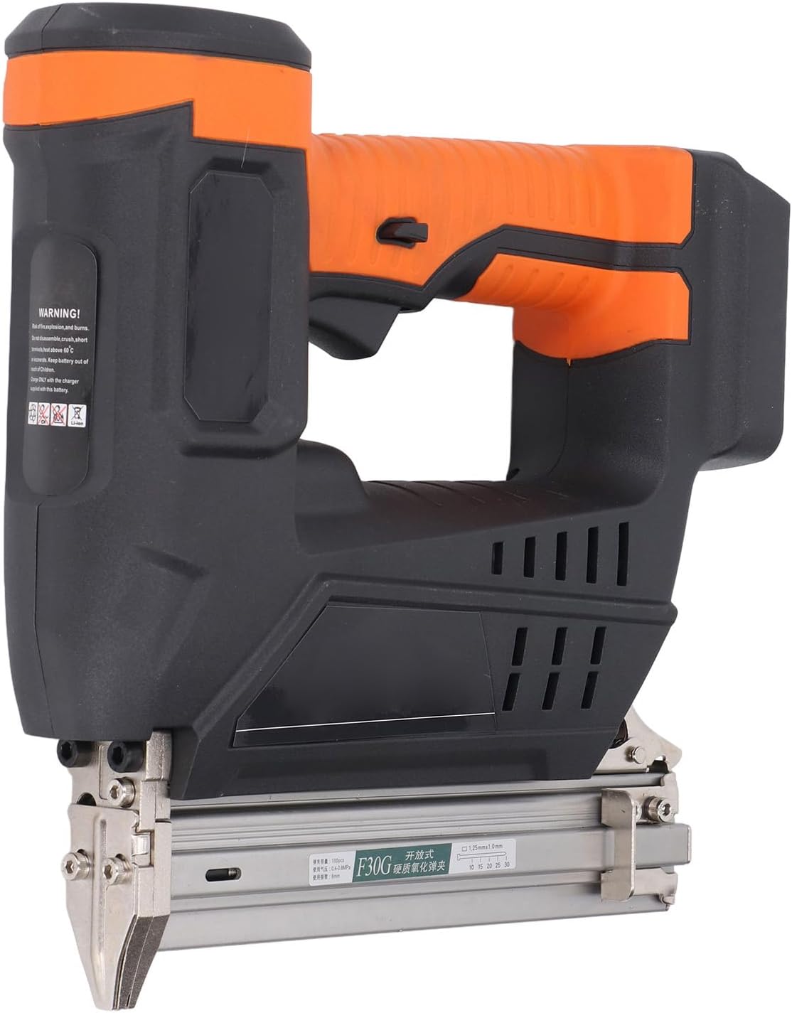 Cordless Brad Nailer, Electric Nail Gun Battery Powered, Rechargeable Staple Gun with Nails for BL1850 Battery, Automatic Stapler for DIY Project, Upholstery, Woodworking