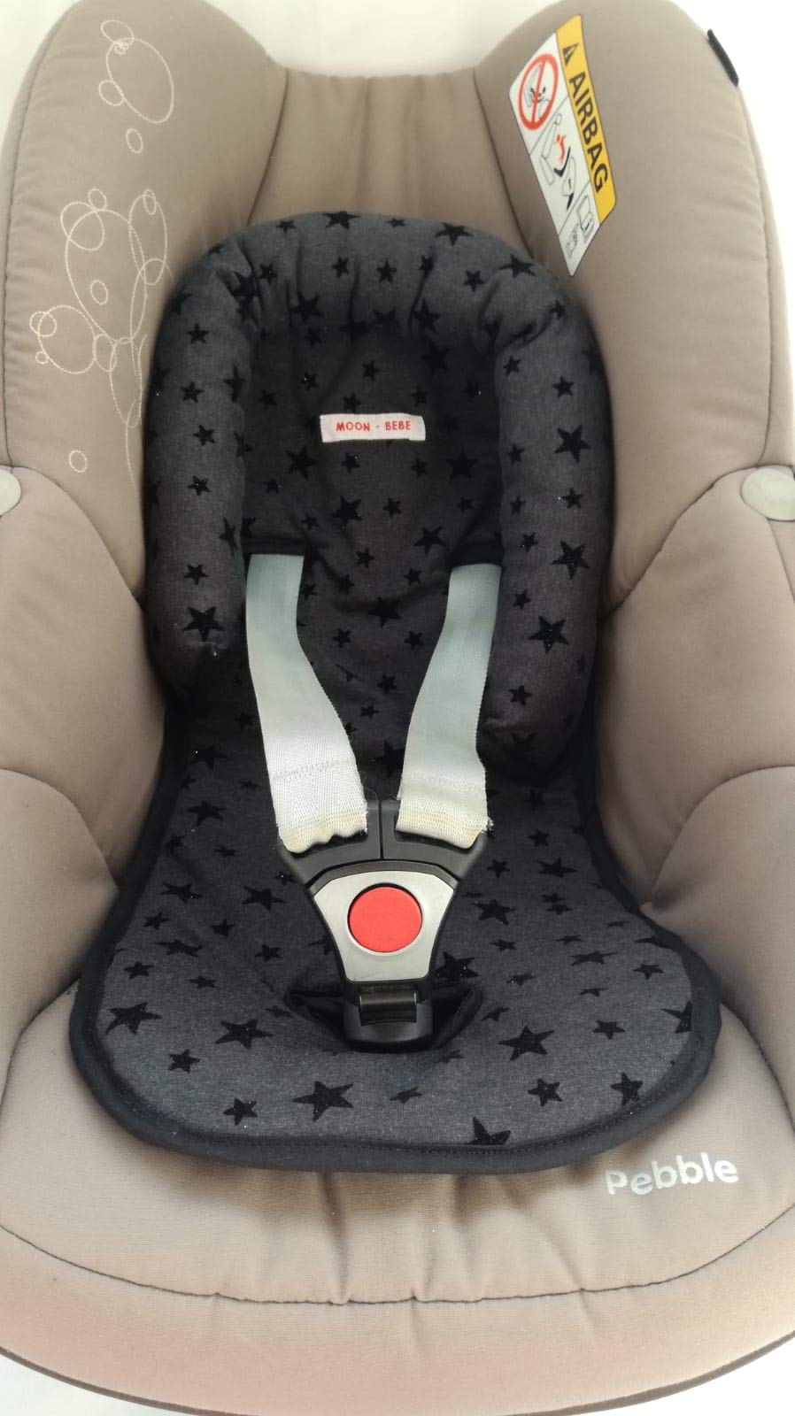 MOON-BEBE reducteur universel pour maxi cosi et poussette (NOIR)