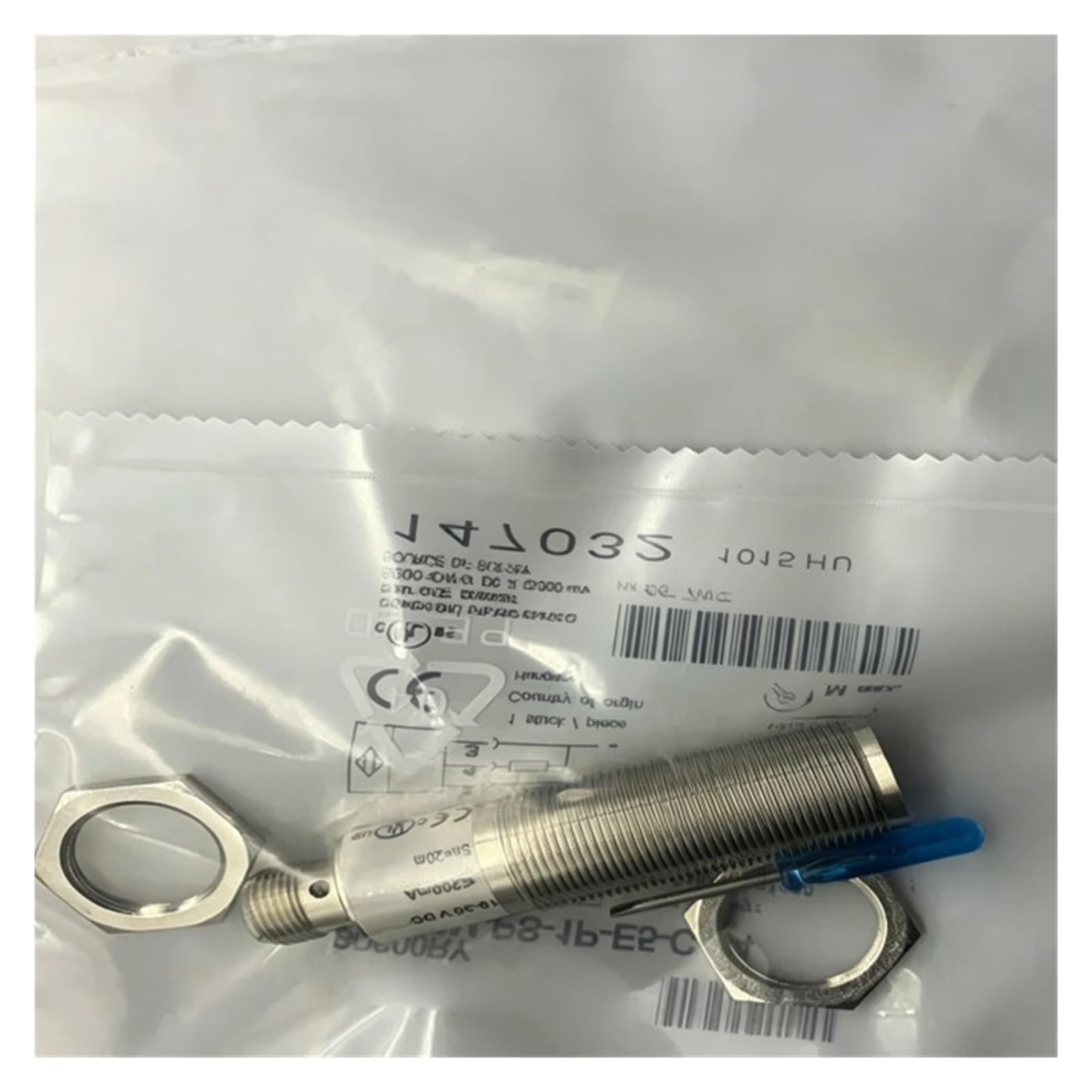 Tpkmvgap One Color 1Pcs Proximity Switch Sensor M12ei-Psc40b-S04g/M08ee-Poc15b-S04g-003 Bes005e M12mi-Poc20b-Bv05(M12mi-Poc20b-Bv05)